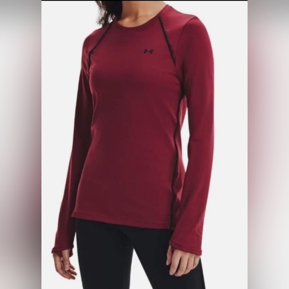 NWT! Under Armour Women's Yoga/Activewear Long Sleeve Cozy Fitness Bundle Small - Picture 5 of 17